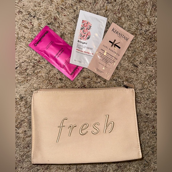 Handbags - Fresh purse clutch and haircare high end samples